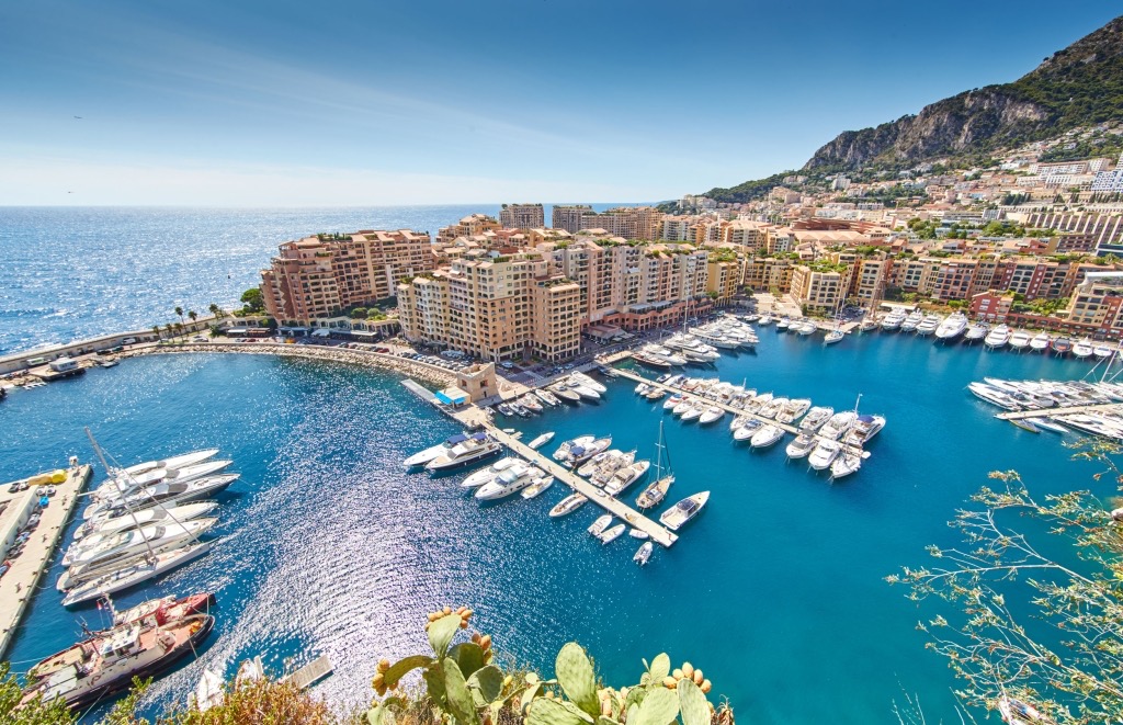 Jachthafen von Monaco