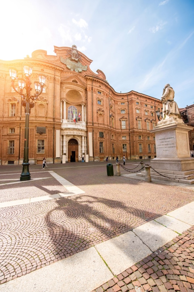 Barocker Platz in Turin